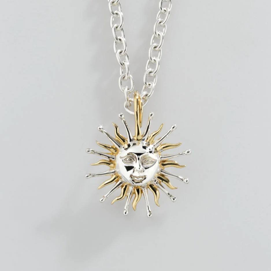 Collier soleil smiley