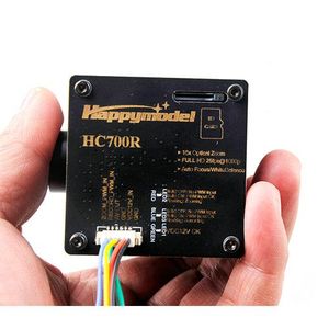 2023 Happymodel Hc700r Zoom 1080P Dvr Sd kart tutucu Av sinyal çıkışı kamera ile Rc uçak Fpv yarış Quadcopter için - Product Image 3