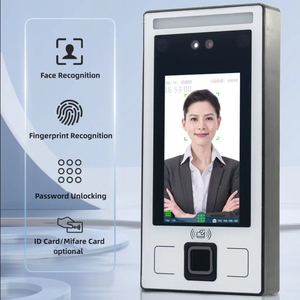 Zugangs kontrolle Biometrische Gesichts erkennung Zeiter fassung kamera mit Web-API-Finger abdruck leser für Barrier Gate