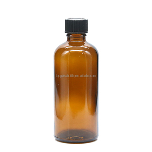 15ml〜1000mlボストンラウンド化粧品オイルボトルガラス瓶 - Product Image 1