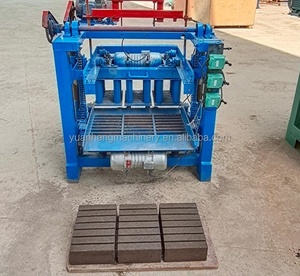 Hydraulic Press Latest Laying Light Weight <strong>Manual</strong> <strong>Movable</strong> Concrete Operate <strong>Block</strong> <strong>Machine</strong> Using Plastic Pallet - Product Image 2
