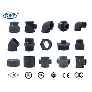 Kanaifu Clip <strong>Type</strong> Tubular Elbow <strong>Swivel</strong> Zinc Plated Iron Pipe Fittings with Threaded Connection for Refrigerant Vpipe - Product Image 4
