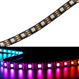 SK6812 RGBW programlanabilir 5V piksel LED şerit 30LED 144144led dahili IC adresli kesilebilir IP65 anma