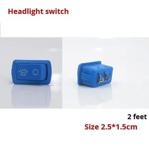 Điện ba bánh tay lái chuyển đổi đèn pha bật tín hiệu cao/thấp chùm sừng điều khiển hành trình ngược nguy hiểm đèn khóa - Product Image 4