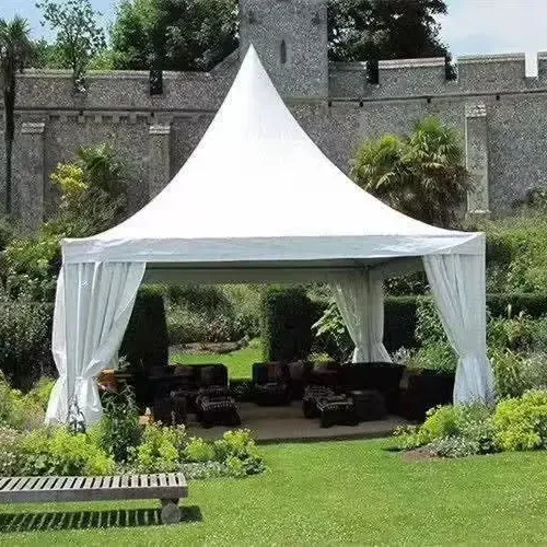 خيمة بارودة للأماكن المفتوحة من سبائك الألومنيوم عالية الجودة لـ 100 شخص لحفلات الزفاف المعرض التجاري