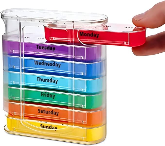 Custodia trasparente reticolo a sette colori