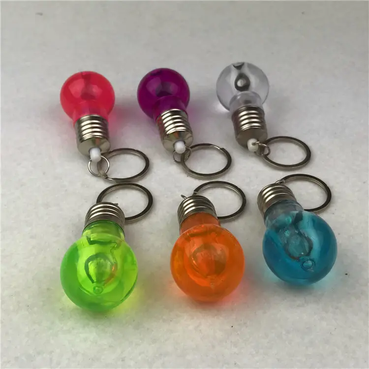 Helle Licht LED Blinkt Bulb Licht Keychain