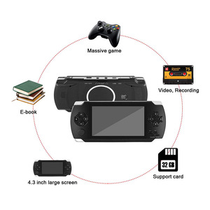 เกมคอนโซลเกมคอนโซลNostalgic 4.3นิ้วHDหน้าจอขนาดใหญ่8G Rocker X7เกมคลาสสิกRetro Mini Handheld MP5วิดีโอเกม - Product Image 6