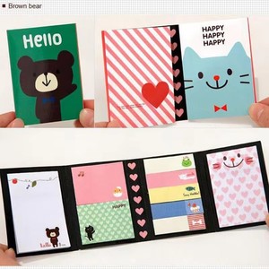 Bloc de notas autoadhesivo personalizable Set Nueva colección de notas adhesivas Bloc de papel Papelería de papel offset para estudiantes