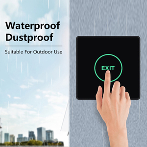 Nuovo pulsante di rilascio della porta con pulsante touch wireless con telecomando - Product Image 6