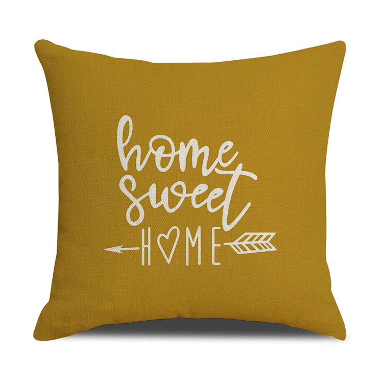Nordic Home Decor Pillow Cover Office Car Linen Cushion Cover Custom Geometric Print Cushion Cover
