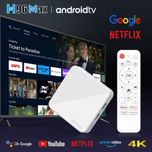 H96 Max TV Box Allwinner H313クアッドコアメディアプレーヤー4K UHD <span class=keywords><strong>2025</strong></span> 2GB RAM 16GB ROMセットトップボックス