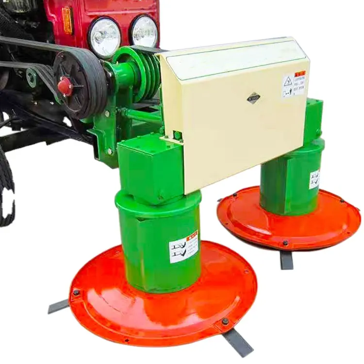 電動耕うん機ミニ4輪トラクター芝刈り機用ロータリーディスク芝刈り機