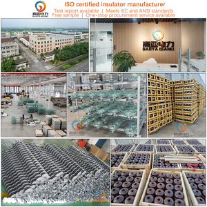 Căng thẳng thấp LT điện sứ D sắt còng cách điện aisladores de Porcelana - Product Image 6