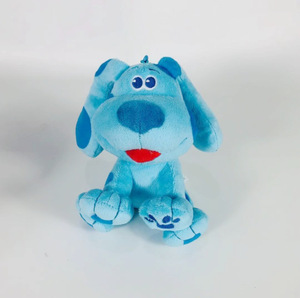 Toptan yüksek kalite güzel Blues ipuçları Plushies mavi fil peluş oyuncak peluş mavi benekli köpek peluş oyuncak çin'de