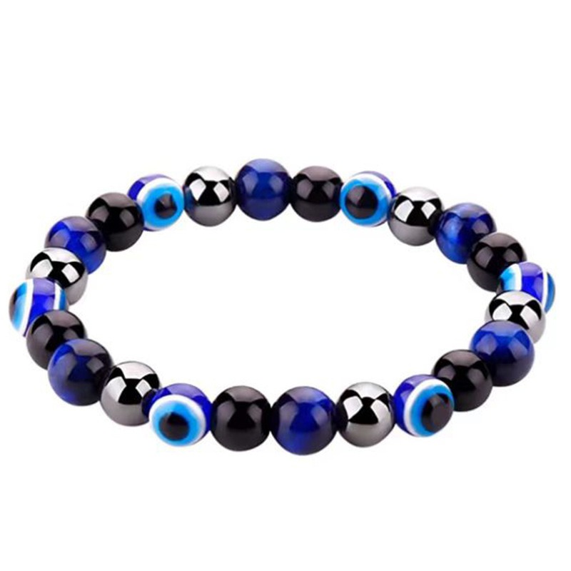 Lapis Lazuli 8mm + Oeil de tigre