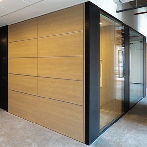 Divisorio in legno riutilizzabile smontabile per ufficio - Product Image 2