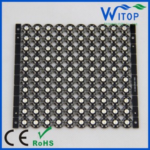 Индивидуально программируемый пиксель с радиатором 5VDC WS2812 RGB чип светодиодный на печатной плате пиксельный светильник цветной свет
