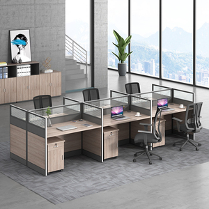 Bàn làm việc văn phòng cao cấp nội thất văn phòng thiết kế hiện đại bàn văn phòng bàn ghế văn phòng bàn gỗ - Product Image 4