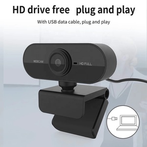 Full HD 1080P Webcam Computer PC Web kamera mit drehbaren Mikrofon kameras für Live-Übertragung von Video anrufen Konferenz arbeit - Product Image 5