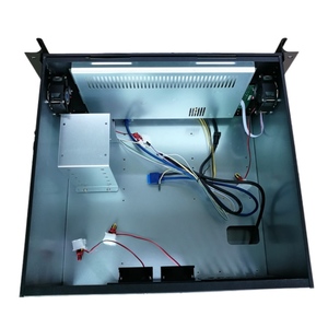 Caja de chasis de estación de trabajo integrada LCD 6U, 14 pulgadas, rackmount, con pantalla y teclado, carcasa de servidor de chasis integrada - Product Image 6
