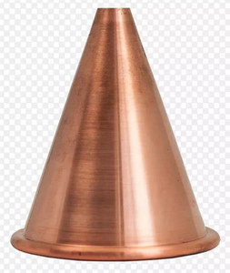 Đồng sâu vẽ nón CNC Spun nón Đồng CNC quay đồng Hollow Cone chế tạo - Product Image 2