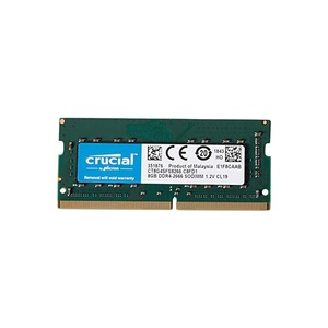CT4G4SFS8266 PC RAM 4GB <strong>Single</strong> DDR4 2666 Mbps <strong>SODIMM</strong> 260-Pin Memory - Product Image 2