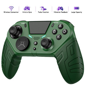 带可编程后退按钮的无线游戏控制器，适用于PS4蓝牙兼容游戏手柄，适用于PS4超薄/专业版