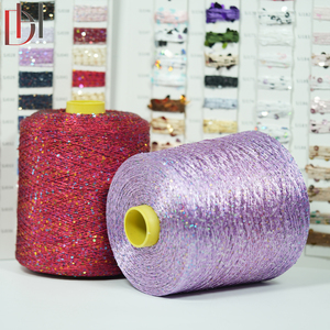 Giá Rẻ Giá Ưa Thích Sợi Quảng Đông Polyester May Chủ Đề Crochet Spandex Đính Cườm Sợi - Product Image 5