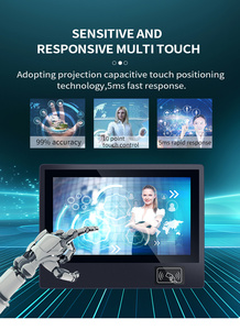 Linux Ubuntu Tft Lcd All-in-One-Industrie-Touchscreen-PC-Panel ohne Lüfter mit NFC Geeignet für die Zugangs kontrolle im Konferenz raum - Product Image 4