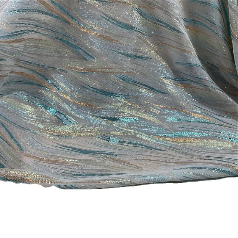 Zijde Metallic Dirac Somali, Lurex Jacquard Zijde Sari Zijde Saree Stof Voor Vrouw Dirac Somali, Dirac Somali Dirac Set Farasawi