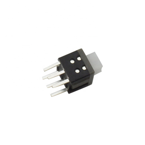 Interruttore a pressione 5.8 * interruttore Micro tattente serie 5.8 Pin a doppia fila 6P fila singola 2P / 3P autobloccante interruttore a pulsante senza blocco - Product Image 4