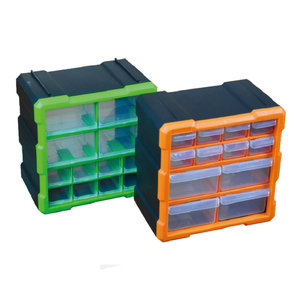 プラスチック製工具収納ボックススクリューボックス部品アクセサリーコンパートメントビルディングブロック仕分けケース - Product Image 6