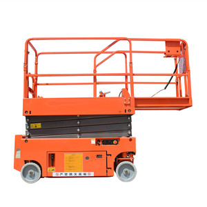 4-18m elektro hydraulischer fester Scheren lift zum Laden und Entladen im Lager mit Kern motor und Motor komponenten - Product Image 1