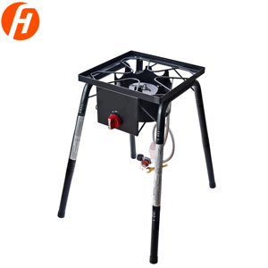 Passed <strong>Certificated</strong> Heavy Duty Single Burner Outdoor Stove Propane <strong>Gas</strong> Cooker With 10PSI <strong>Regulator</strong>