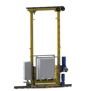 De servicio pesado de doble columna apilador crane como/RS sistema de estantería