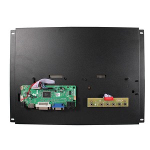 Monitor Lcd de marco abierto Industrial de resolución 1024x768, Monitor Lcd de 15 pulgadas con entrada de 12V CC, placa de Audio Hd-mi Dvi Vga - Product Image 4