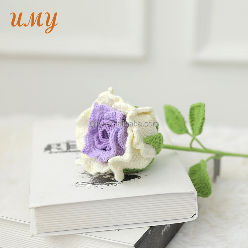 Purple and White