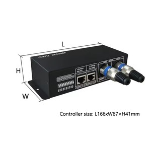 RGB RGBW DMX 512 цифровой дисплей декодер для цифрового сигнала светодиодные полосы света - Product Image 5