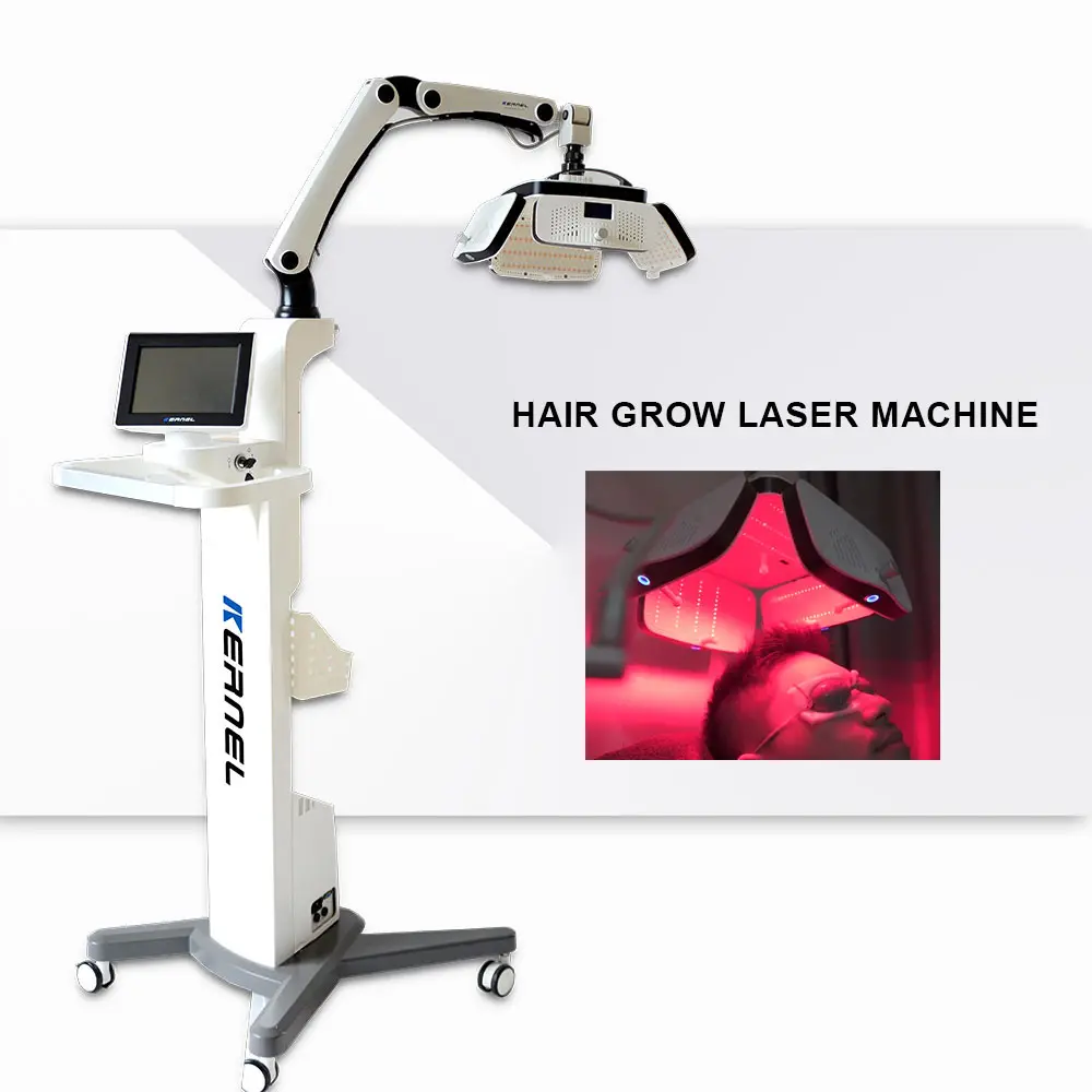 Laag Niveau Laser Therapie Diode Laser 650nm Hoofdhuid Behandeling Haargroei Laser Machine Voor Salon Gebruik