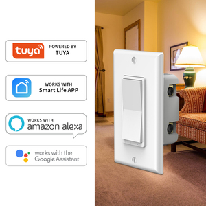 US Smart Home Lichter Smart Dimmer Schalter Smart Home Domotica Tuya Life WiFi ZigBee in Wand schaltern Dimmbare Smart Switches