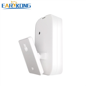 433MHz Bewegungs melder Infrarot-PIR-Detektor Menschlicher Bewegungs alarm AA-Batterie funktioniert Drahtloser Bewegungs sensor Alarm - Product Image 3