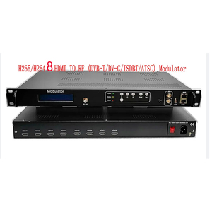 Economical 8-Channel Digital HD <strong>Encoder</strong> <strong>Modulator</strong> H265 HDMI1.4 to RF Output <strong>Encoder</strong> <strong>Modulator</strong> - Product Image 2