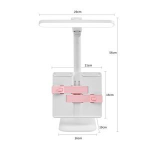 Modern USB şarj edilebilir LED lamba masa lambası çocuklar için akıllı okuma kitap işık beyaz dokunmatik göz koruması oturma düzeltme masa - Product Image 6