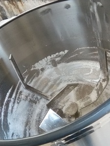 不锈钢彩色搅拌器自动粉末塑料搅拌器，带电机齿轮，用于洗涤剂肥料造粒 - Product Image 5