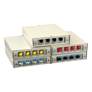 Mini ODF Fibra Optica Caja de terminación de fibra de 4 núcleos Red SC/FC/LC/ST ODF Panel de conexión de fibra óptica de 4 puertos - Product Image 2
