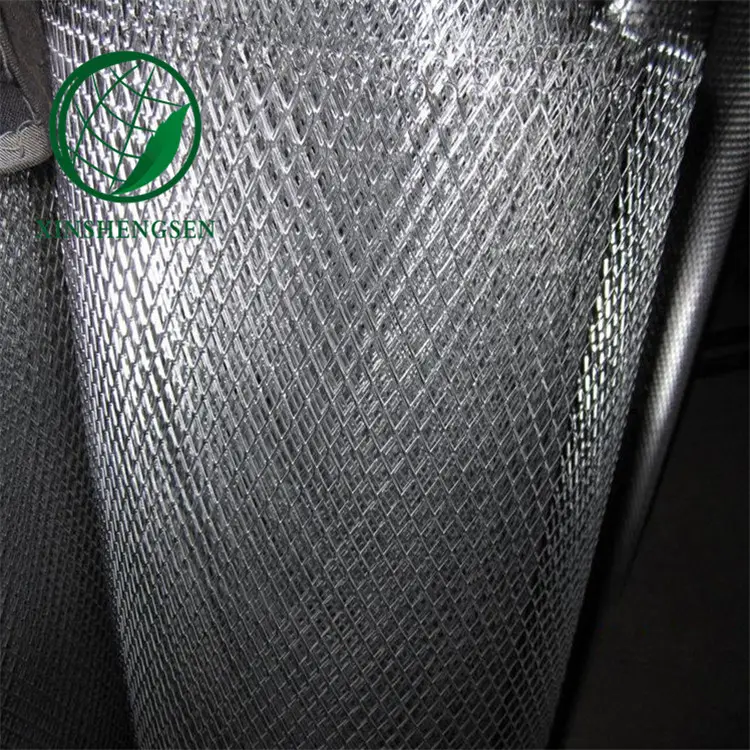 Zincato Heavy Duty Rete Metallica In Lamiera di Acciaio Expanded Metal Mesh