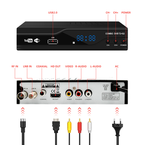Combo DVB S2 T2 Satellite Tv <strong>Receivers</strong> IKS DVB T2 S2 Set Top Box DVB T2 <strong>Receiver</strong> - Product Image 2