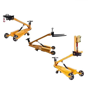 High Quality 300Kg Electric Hand Pallet Fork Lift Portable Self-Lift Ability Mini Forklift <strong>Stacker</strong> <strong>Cheap</strong> Price - Product Image 1