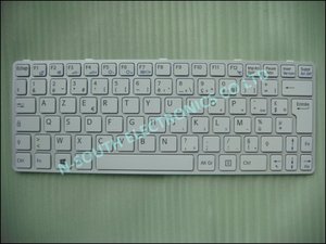真正的新笔记本电脑键盘为索尼 vaio e11 sve11 sve1111m1e 俄罗斯白色